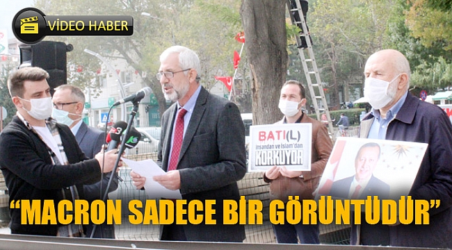 “MACRON SADECE BİR GÖRÜNTÜDÜR”