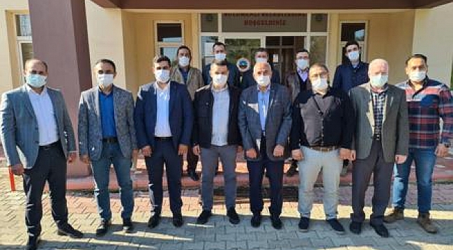 Merkez İlçe Başkanı Karadeniz ziyaret turunda
