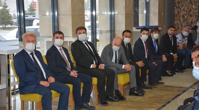 Milletvekili Taytak il yönetimi ile bir araya geldi