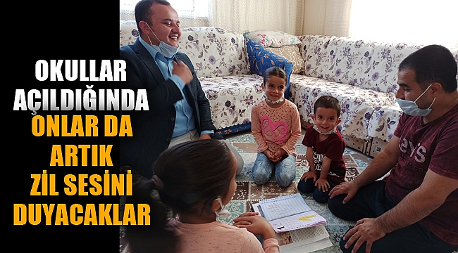Okullar açıldığında onlar da artık zil sesini duyabilecek 