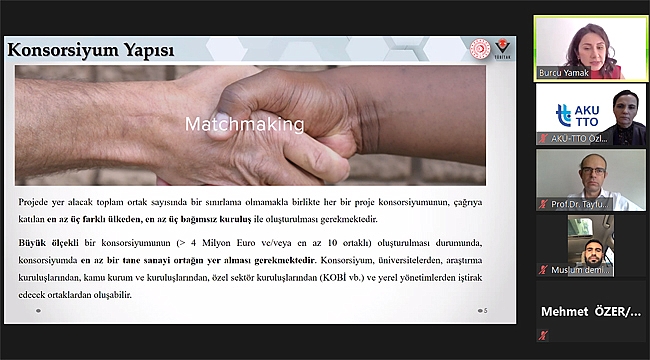 ORTAK PROJE ÇAĞRISI BİLGİLENDİRME TOPLANTISI YAPILDI