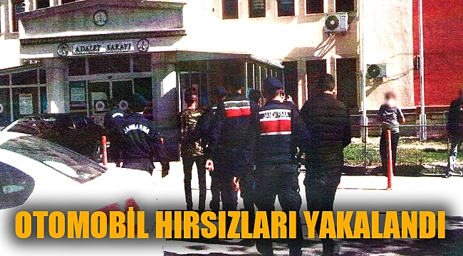 OTOMOBİL HIRSIZLARI YAKALANDI