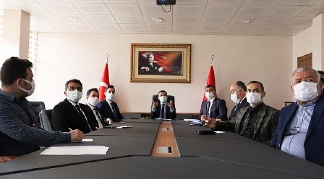  “Salgın kontrolü için yapılacakları belirledik”