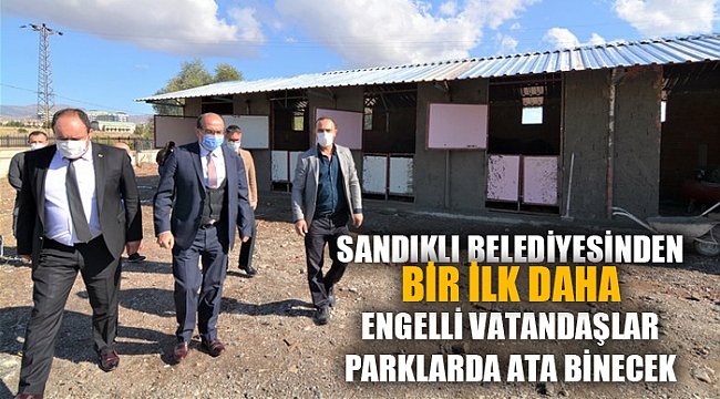 SANDIKLI BELEDİYESİ YENİLİKLERE DEVAM EDİYOR  