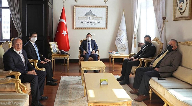 VALİ ÇİÇEK’E ÇEVRE İLLERDEN ZİYARET