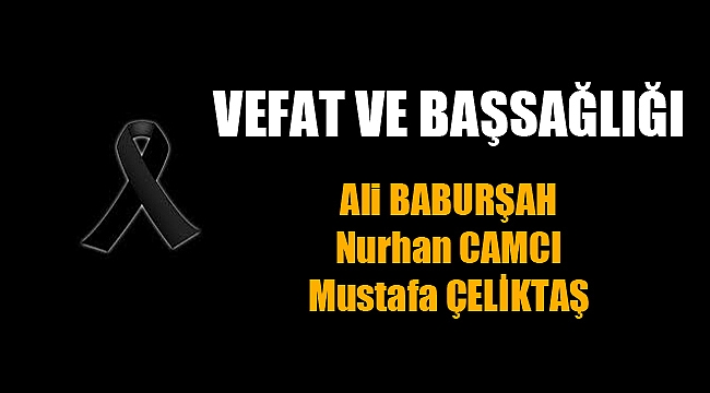 VEFAT VE BAŞSAĞLIĞI - 27.10.2020