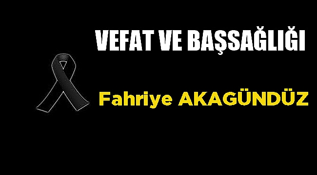 VEFAT VE BAŞSAĞLIĞI