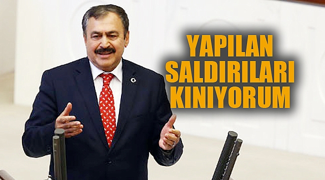 YAPILAN SALDIRILARI KINIYORUM