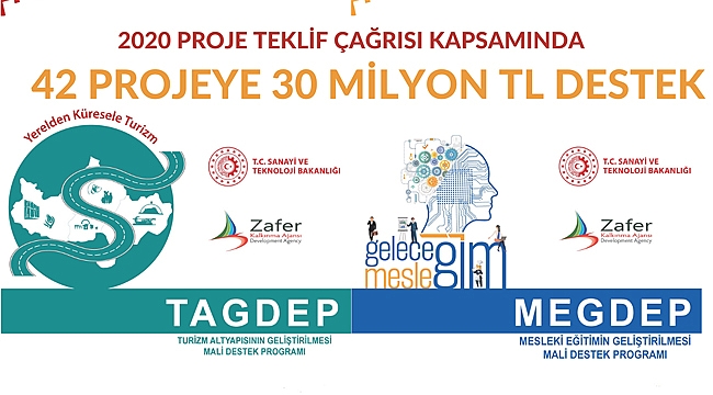 ZEKA’DAN 42 PROJEYE 30 MİLYON TL DESTEK
