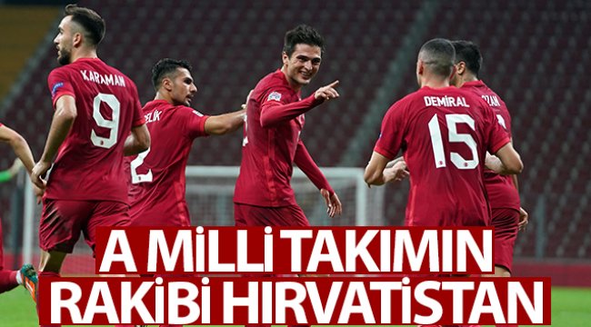 A Milli Futbol Takımı'nın rakibi Hırvatistan