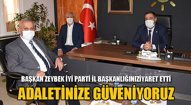 ADALETİNİZE GÜVENİYORUZ