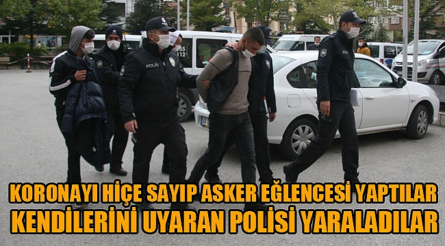 AFYON'DA POLİSİ YARALAYAN GENÇLER TUTUKLANDI
