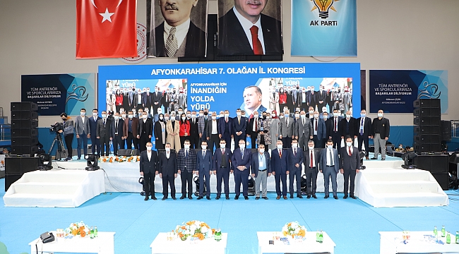AK PARTİ KONGRESİ COŞKUYLA YAPILDI