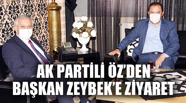 BAŞKAN ZEYBEK&#039;E ZİYARETLER