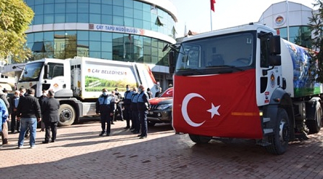 Çay Belediyesi, araç filosunu genişletiyor