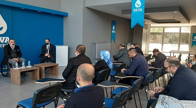 DEVA Partisi İstişare Toplantısı yapıldı