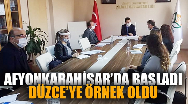 DÜZCE'YE ÖRNEK OLDUK