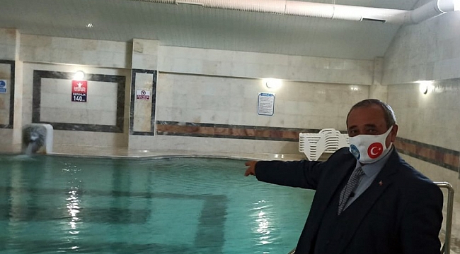Jeotermal kaplıca tesis hizmete açıldı