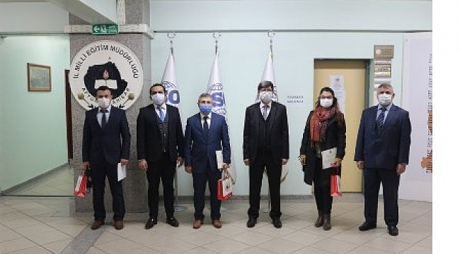Kız İmam Hatip Lisesi’nden Yalçın’a ziyaret