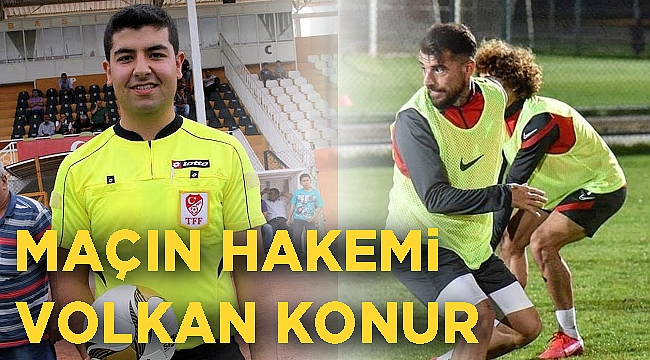 Maçın hakemi Volkan Okur