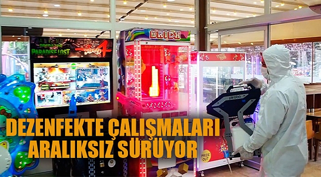 SANDIKLI İLÇESİNDE DEZENFEKTAN ÇALIŞMALARI DEVAM EDİYOR