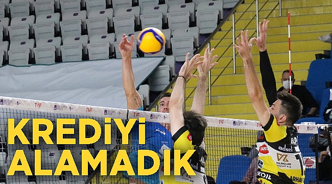 Sonunu getiremiyoruz