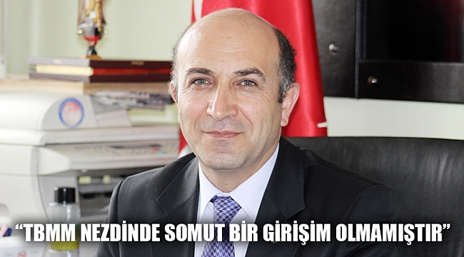 “TBMM NEZDİNDE SOMUT BİR GİRİŞİM OLMAMIŞTIR”