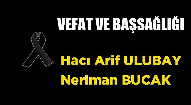VEFAT&BAŞSAĞLIĞI