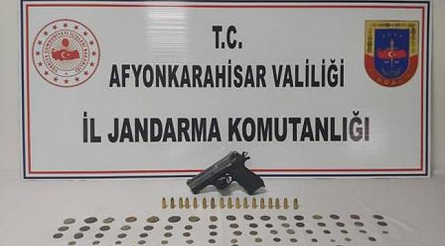 95 parça tarihi eser ele geçirildi