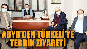 ABYD’DEN TÜRKELİ’YE TEBRİK ZİYARETİ