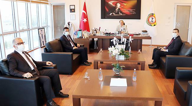 AFATAM SERTESER'İ ZİYARET ETTİ