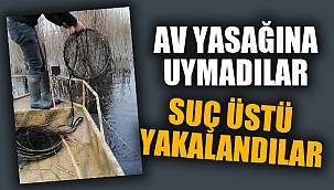 Afyonkarahisar’da av yasağına uymayan şahıslar suçüstü yakalandı 