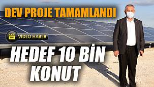 Afyonkarahisar'da hedef 10 bin konutun güneşle aydınlatılması