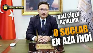 Afyonkarahisar’da ‘o’ suçlar en aza indi 