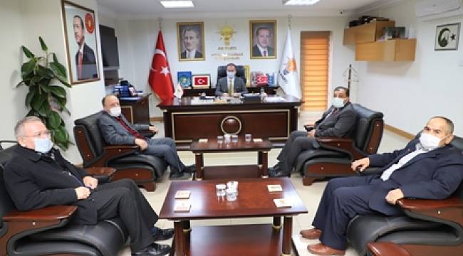 BAŞKAN ŞENEL’DEN ULUÇAY’A ‘HAYIRLI OLSUN’ ZİYARETİ