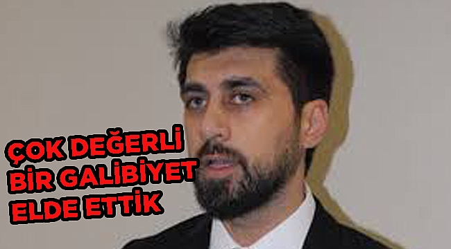 ÇOK DEĞERLİ BİR GALİBİYET ELDE ETTİK
