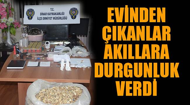 EVİNDEN ÇIKANLAR AKILLARA DURGUNLUK VERDİ