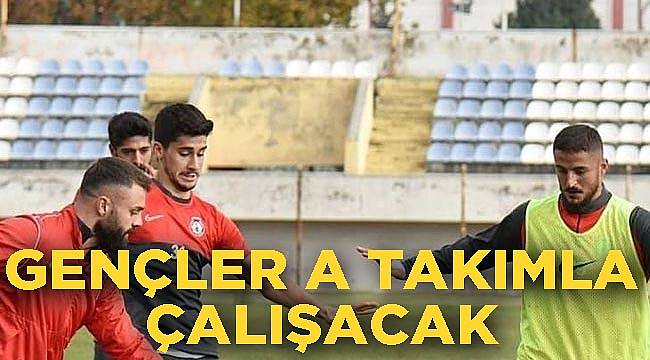 Gençler A takımla çalışacak