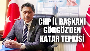 GÖRGÖZ’DEN KATAR TEPKİSİ