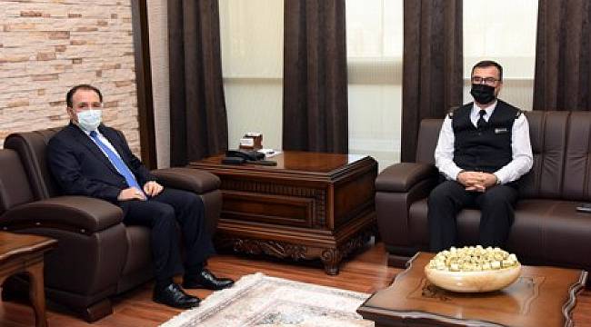 Jandarma Komutanı Albay Kırgel’den Rektör Karakaş’a İade-i Ziyaret