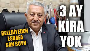 KİRACILARA CANSUYU BELEDİYE’DEN
