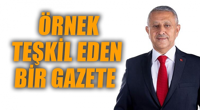 ÖRNEK TEŞKİL EDEN BİR GAZETE