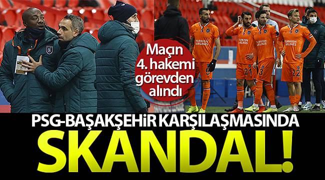 PSG - Başakşehir maçında Webo'ya ırkçılık!