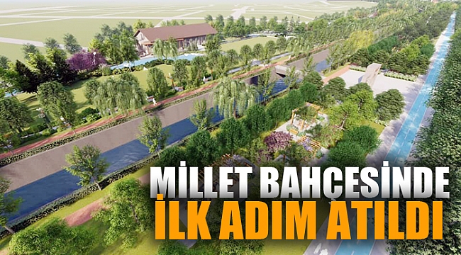 Sandıklı Millet Bahçesi projesinde ilk adım atıldı 