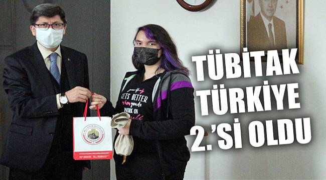 TÜBİTAK TÜRKİYE 2.’SİNDEN YALÇIN’A ZİYARET