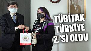 TÜBİTAK TÜRKİYE 2.’SİNDEN YALÇIN’A ZİYARET