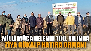 TÜRK OCAKLARINDAN HATIRA ORMANI