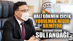 Vali Gökmen Çiçek Sultandağı İlçesindeydi