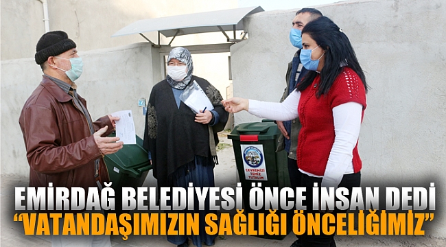 “VATANDAŞIMIZIN SAĞLIĞI ÖNCELİĞİMİZ”