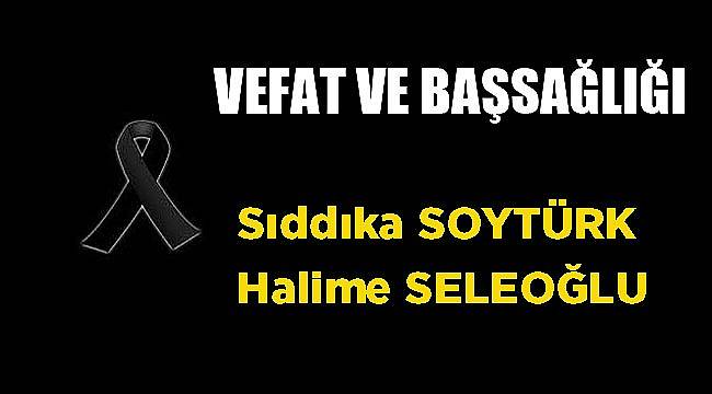 VEFAT & BAŞSAĞLIĞI